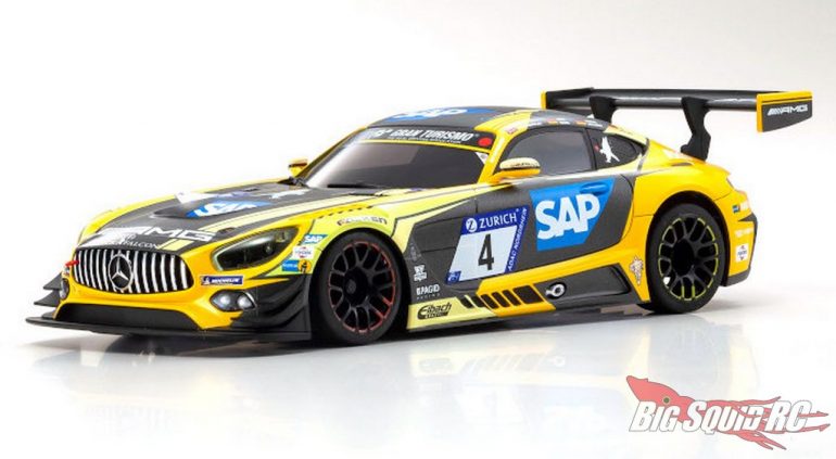 Kyosho Mercedes-AMG GT3 No.4 24H Nurburgring 2018 Mini-Z