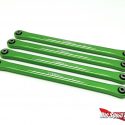 Treal Losi LMT Aluminum Upper Suspension Link Set - Green