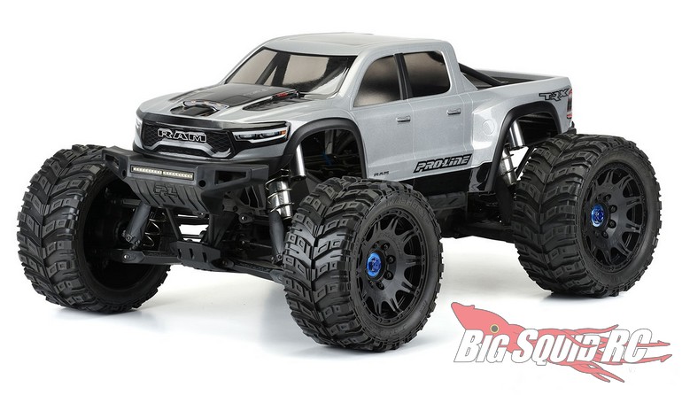 Pro Line Pre Cut 2021 Ram 1500 TRX Clear Body for X MAXX Big