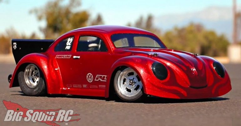 Video ProLine Volkswagen Drag Bug Body & Slot Mag Drag