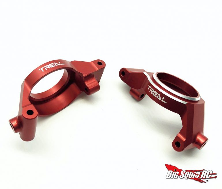 Treal C-Hub Caster Blocks for the Traxxas X-Maxx - Red