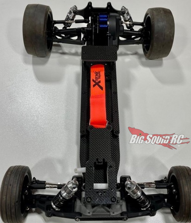 Xtreme Racing Rustler/Slash Carbon Fiber Dual Threat Drag Chassis Conversio...