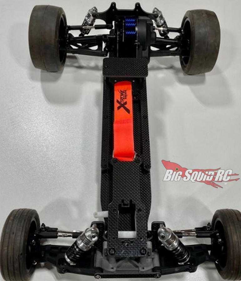 Xtreme Racing Dual Threat Carbon Fiber Drag Chassis for Rustler/Slash