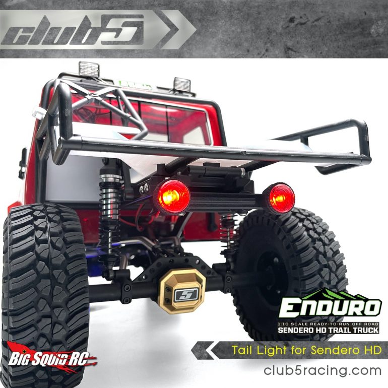 Club 5 Racing Element RC Enduro Tail Light Kit