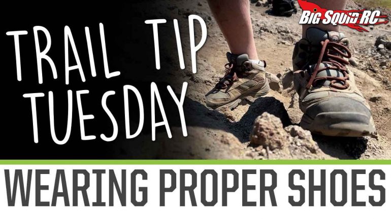 Element RC Trail Tip Tuesday - Wearing the Proper Shoes