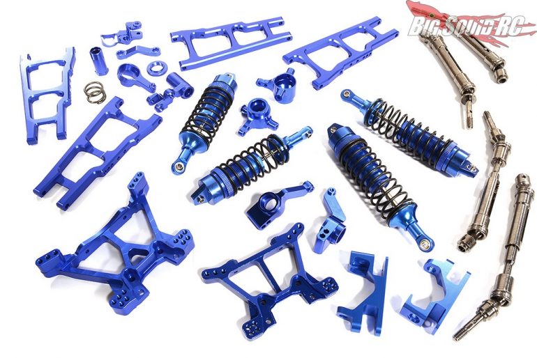 Integy Traxxas Alloy Conversion Hop-Up Kit Traxxas Slash 4X4