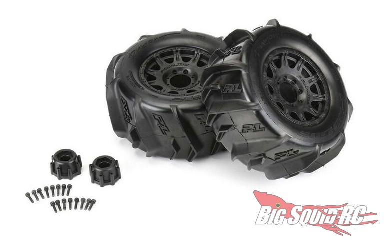 Pro-Line Dumont 3.8″ Paddle Tires Mounted « Big Squid RC – RC Car and ...