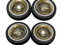 Redcat Racing Gold Wheels for the SixtyFour Lowrider