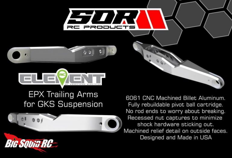 SOR RC Products EPX Trailing Arms