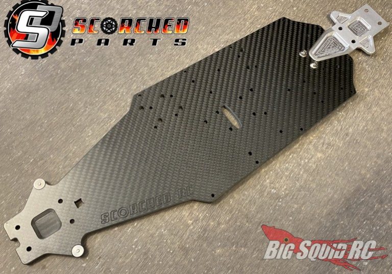 Scorched Parts RC Carbon Fiber Hybrid Chassis for ARRMA Kraton « Big
