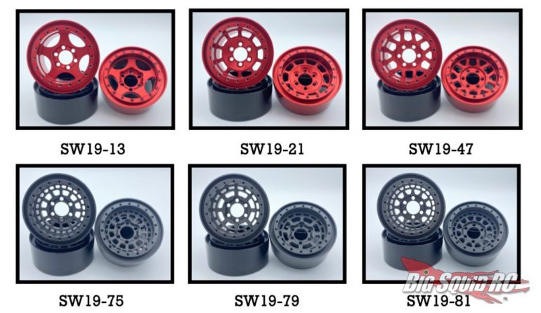 Spec-RC New Colors for RC Crawler Wheels