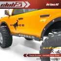 Club 5 Racing Blade Runner Stainless Steel TRX-4 2021 Ford Bronco Rock Sliders - 4