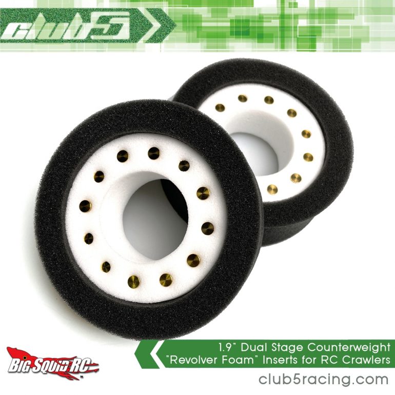 Club 5 Racing Dual Stage Revolver Tire Foams