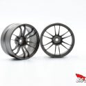 Team Reve D Gunmetal UL12 Drift Car Wheels