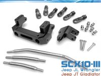 Club 5 Racing SCX10 III Jeep Servo Relocation Kit