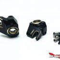 Treal Brass Front Steering Knuckles for the Axial SCX10 III Early Bronco