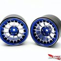 Treal Multi-spoke 2.2 Aluminum Beadlock Wheels - Blue