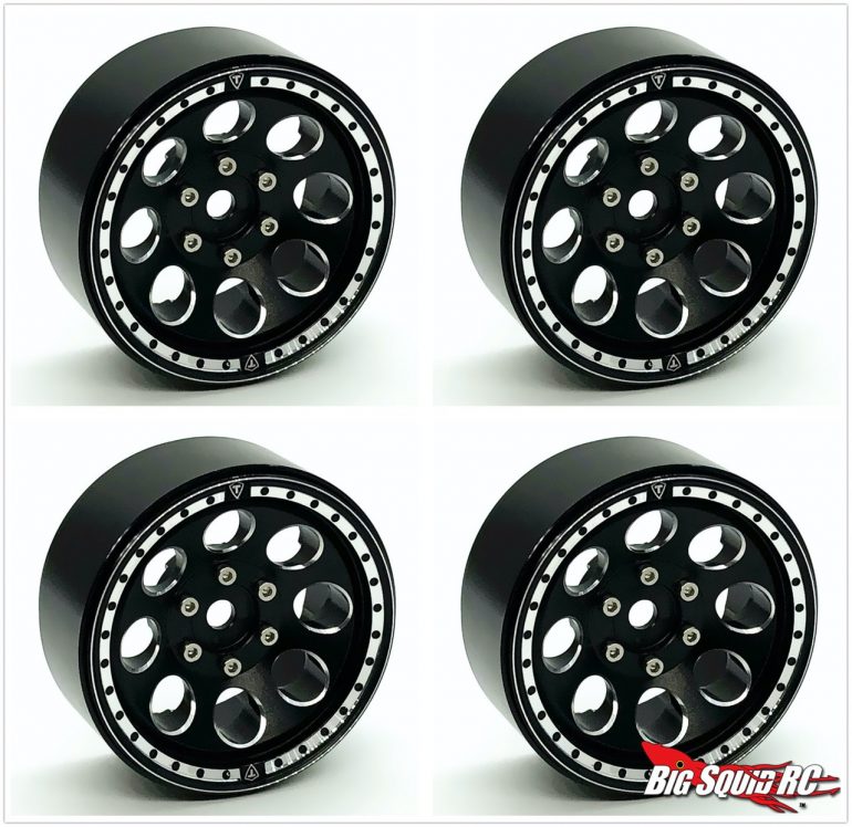 Treal 8-Hole Beadlock Wheels - Black