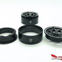 Treal 8-Hole Beadlock Wheels - Black - Exploded