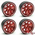 Treal 8-Hole Beadlock Wheels - Red