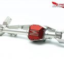 Treal SCX10 III Straight Axle - Front - Silver