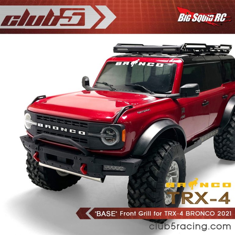 Club 5 Racing Traxxas TRX-4 2021 Ford Bronco Base Edition Grille - 5