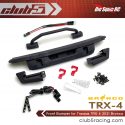 Club 5 Racing Custom Scale Front Bumper with LEDs for the Traxxas TRX-4 2021 Looking to add even more visual hotness to your Traxxas TRX-4 2021 Ford Bronco? Club 5 Racing has introduced its Custom Scale Front Bumper with LEDs, designed to give your rig a fresh new look without spending too much time on the workbench. Featuring a multi-piece design, this bumper can be installed with or without a bull bar. The main components of the bumper are made from 3D printed PA12 nylon for durability. Two red-anodized aluminum tow hooks are also included for added scale detail. The bumper set includes all necessary hardware for installation. The Club 5 Racing Custom Scale Front Bumper with LEDs for the Traxxas TRX-4 2021 is priced at $69.99 and is available for purchase at club5racing.com. Click Here for more Club 5 Racing news on BigSquidRC.
