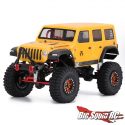 Injora SCX24 Jeep Wrangler Front Bumper with LEDs - 6