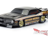 Pro-Line RC 1972 Plymouth Barracuda Motown Missile Black Drag Car Body