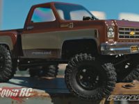 Pro-Line RC 1978 Chevy K-10 Body Hyrax 1.0 Tires SCX24 Video