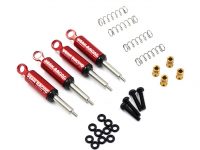 Yeah Racing Internal Spring Shocks for the Kyosho Mini-Z 4x4 - Red