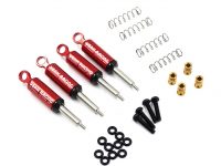Yeah Racing Internal Spring Shocks for the Kyosho Mini-Z 4x4 - Red