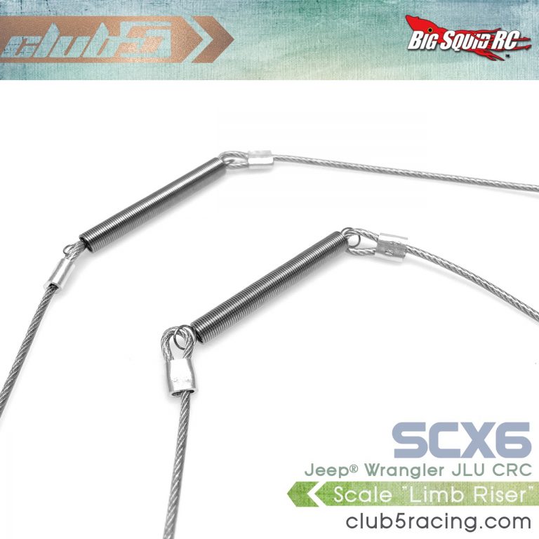 Club 5 Racing Scale Limb Risers for the Axial SCX6 Jeep Wrangler « Big