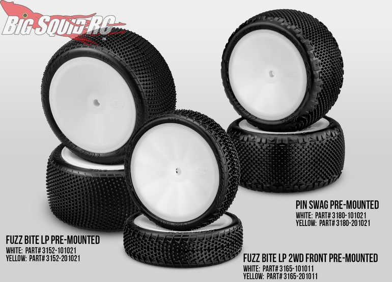 JConcepts Pre-Mounted Pin Swag Fuzz Bites Tires