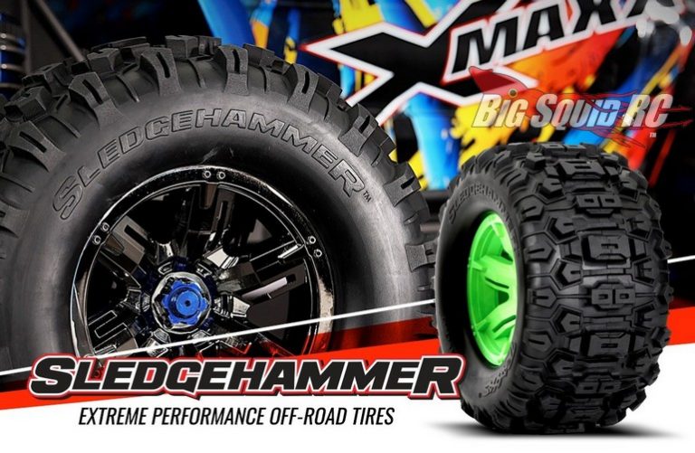 traxxas sledgehammer tires