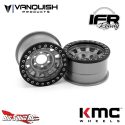 Vanquish Products KMC 1.9 KM236 Tank Wheels - Grey