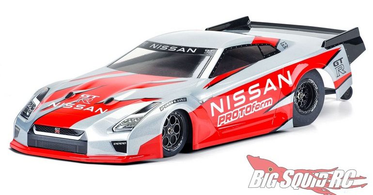 PROTOform 1/10 Nissan GT-R R35 Clear Drag Racing Body « Big Squid