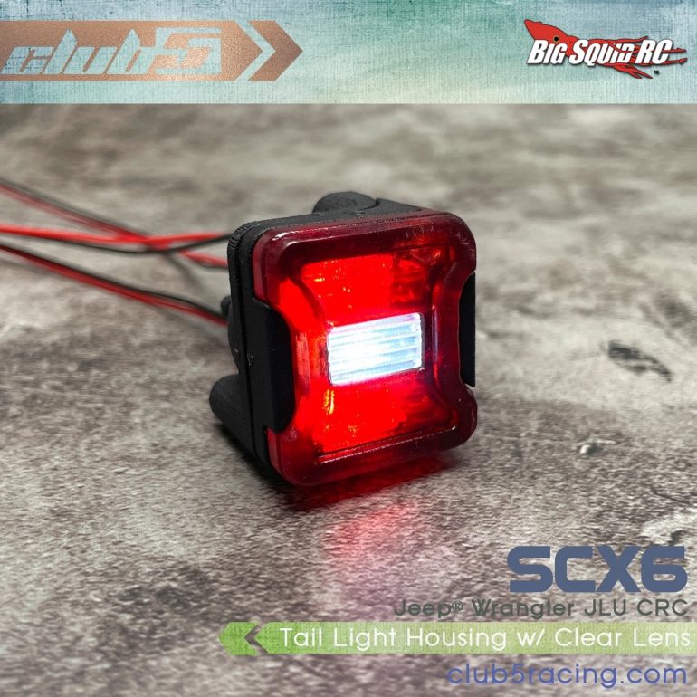 Club 5 Racing SCX6 Scale Tail Light Housing