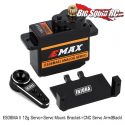 EMax Analog Servo with Mount and Horn for the SCX24