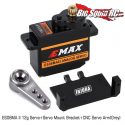 EMax Analog Servo with Mount and Horn for the SCX24 - 4