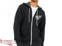 Wings Gray Zip-Up Hoodie