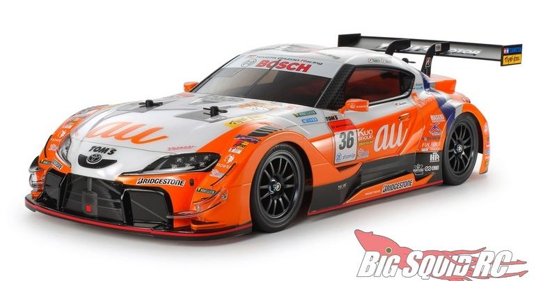 TOM'S GR Supra 1/10 ボディ Tamiya au Toyota Tom's GR Supra GT500 « Big Squid RC – RC Car and