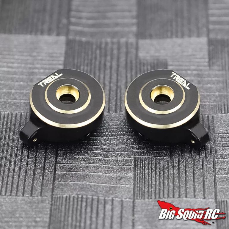 Treal Launches 18g Brass Front Steering Knuckles for the Axial SCX24