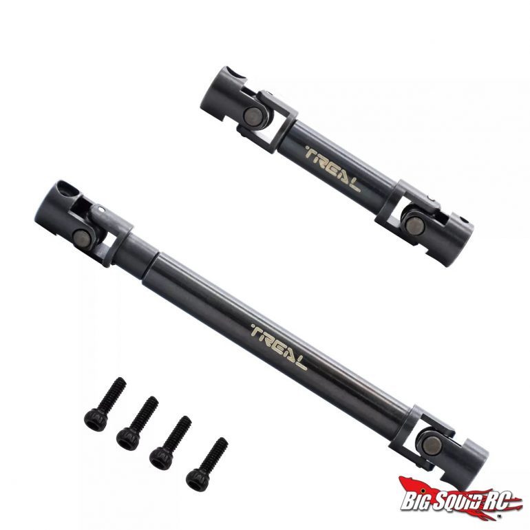 Treal Hardened Steel Driveshafts for SCX24 Jeep Gladiator