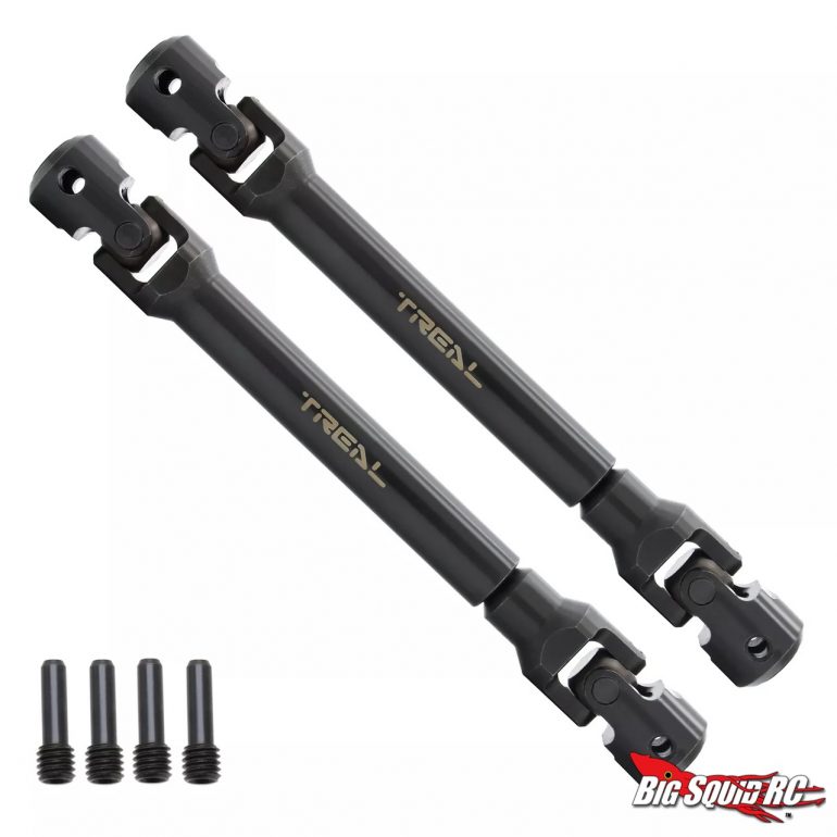 Treal Heavy-Duty Steel Driveshafts for the Axial SCX6