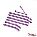 Treal High-Clearance Links SCX24 Jeep Gladiator - Purple