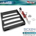 Club 5 Racing SCX24 Jeep Gladiator Roof Rack with LEDs - 2