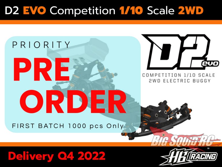 HB Racing D Evo 2WD Buggy Kit RC