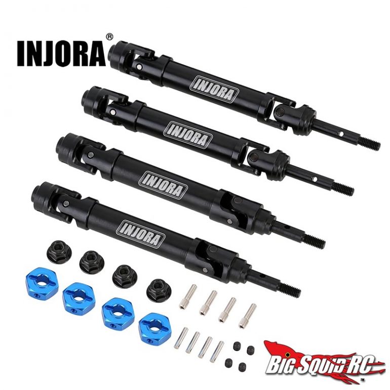 Injora Hardened-steel CVD Shafts Traxxas Slash Rustler Stampede