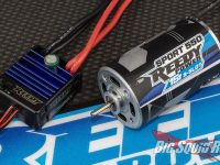 Reedy Brushed SC500X ESC & Sport 550 15T 3-Slot Motor